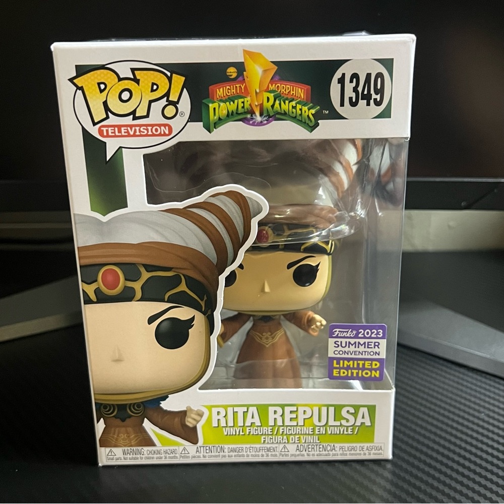 Funko Pop Power Rangers #1349 Rita Repulsa Summer Convention 2023